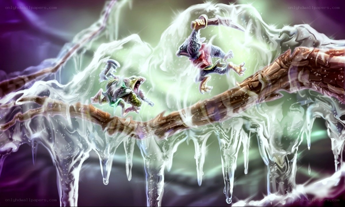 Goblin warriors in battle