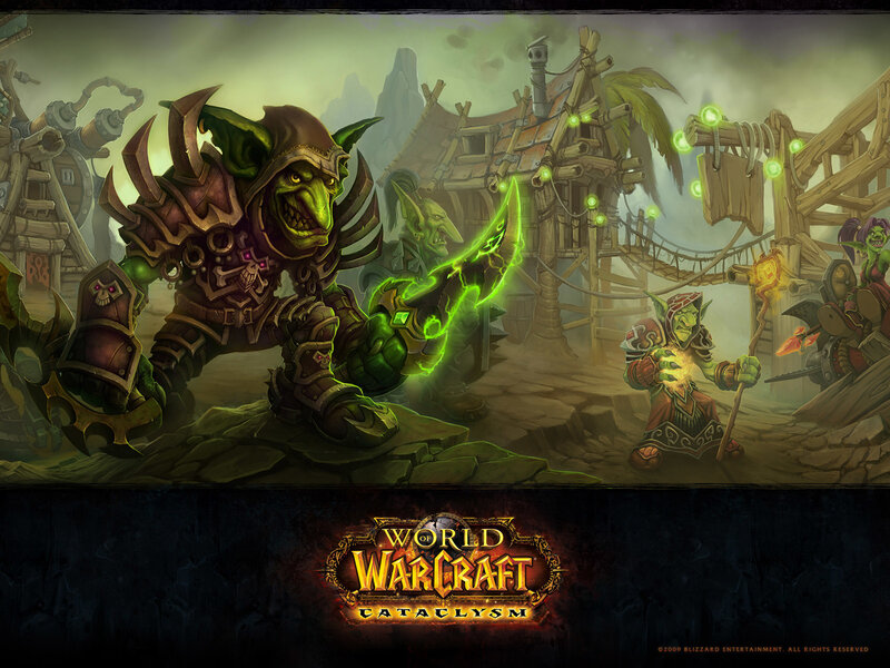 Goblin Warriors in Village