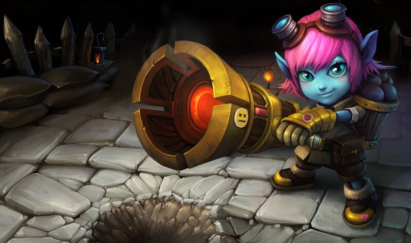 goblin with a large cannon