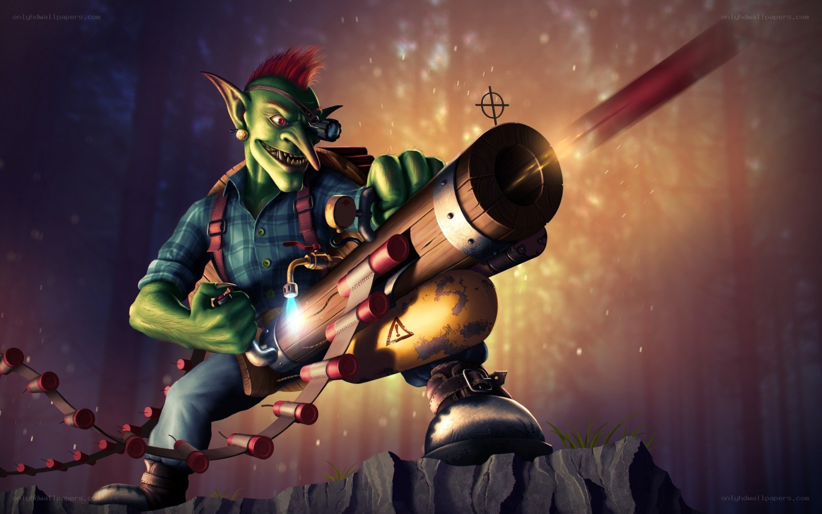 goblin with rocket launcher