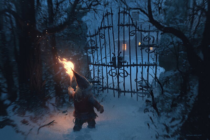 Goblin with Torch