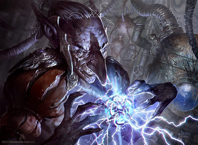 Goblin Wizard Casting Spell