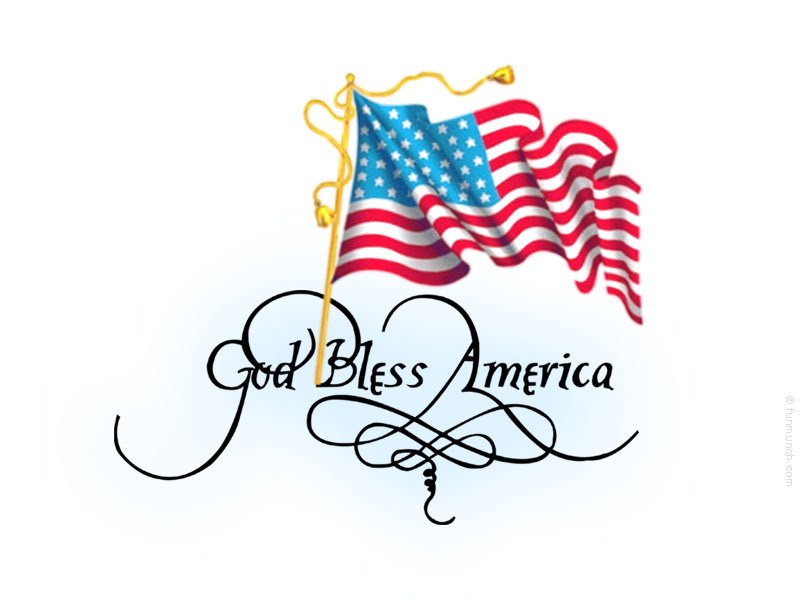 God Bless America graphic