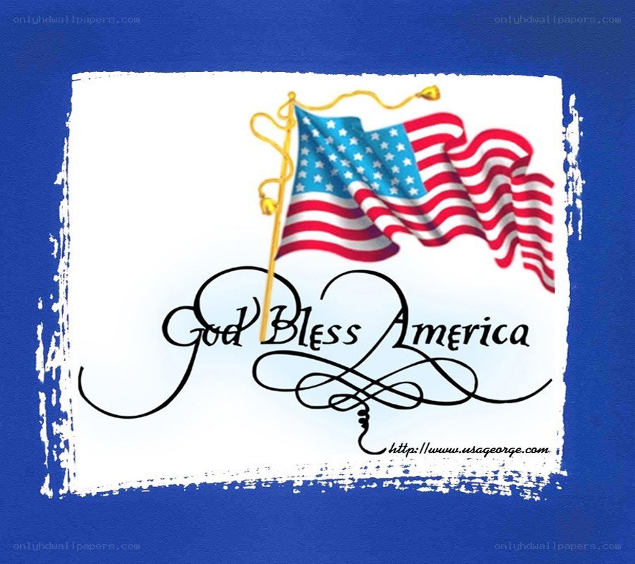God Bless America graphic