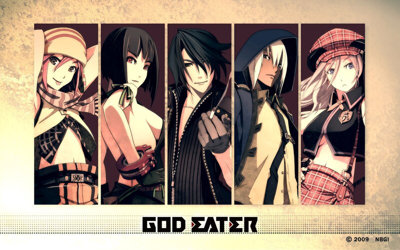 God Eater character lineup