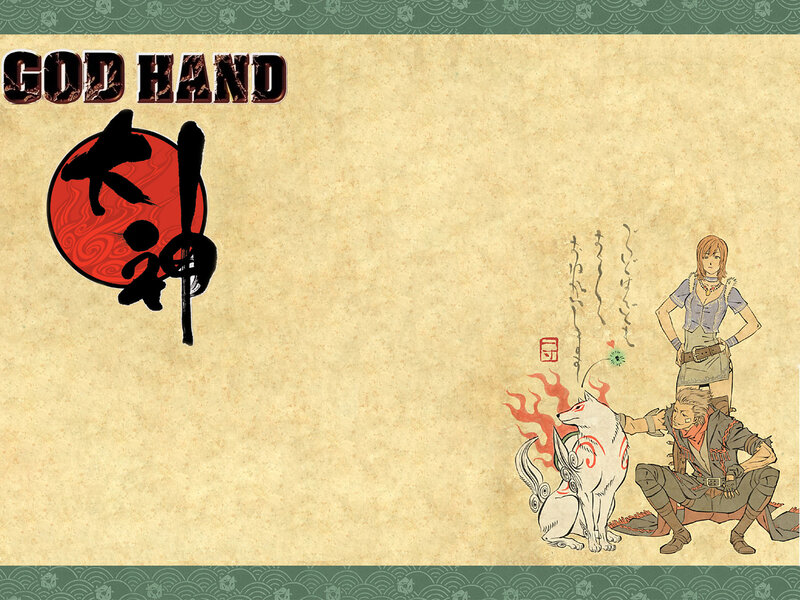 God Hand anime artwork