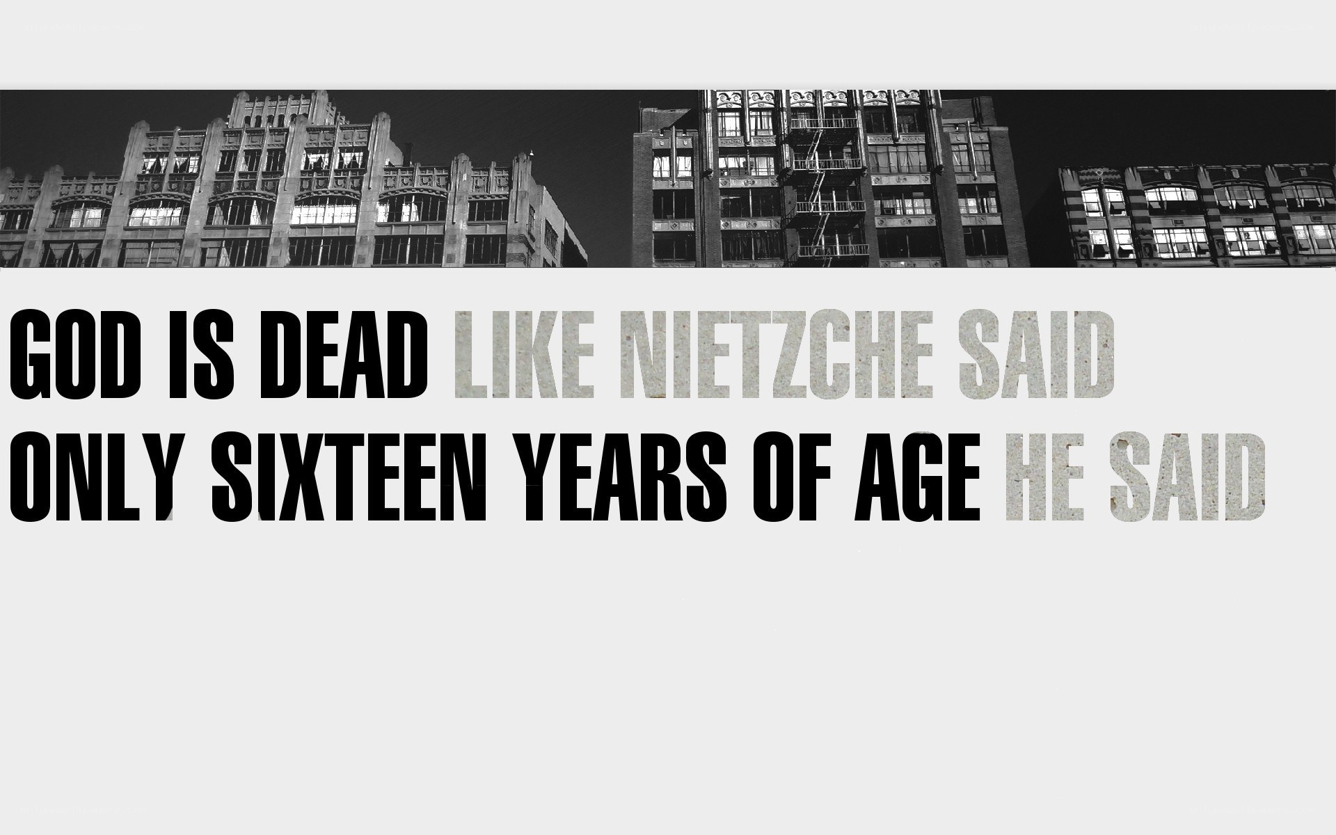 God is dead quote