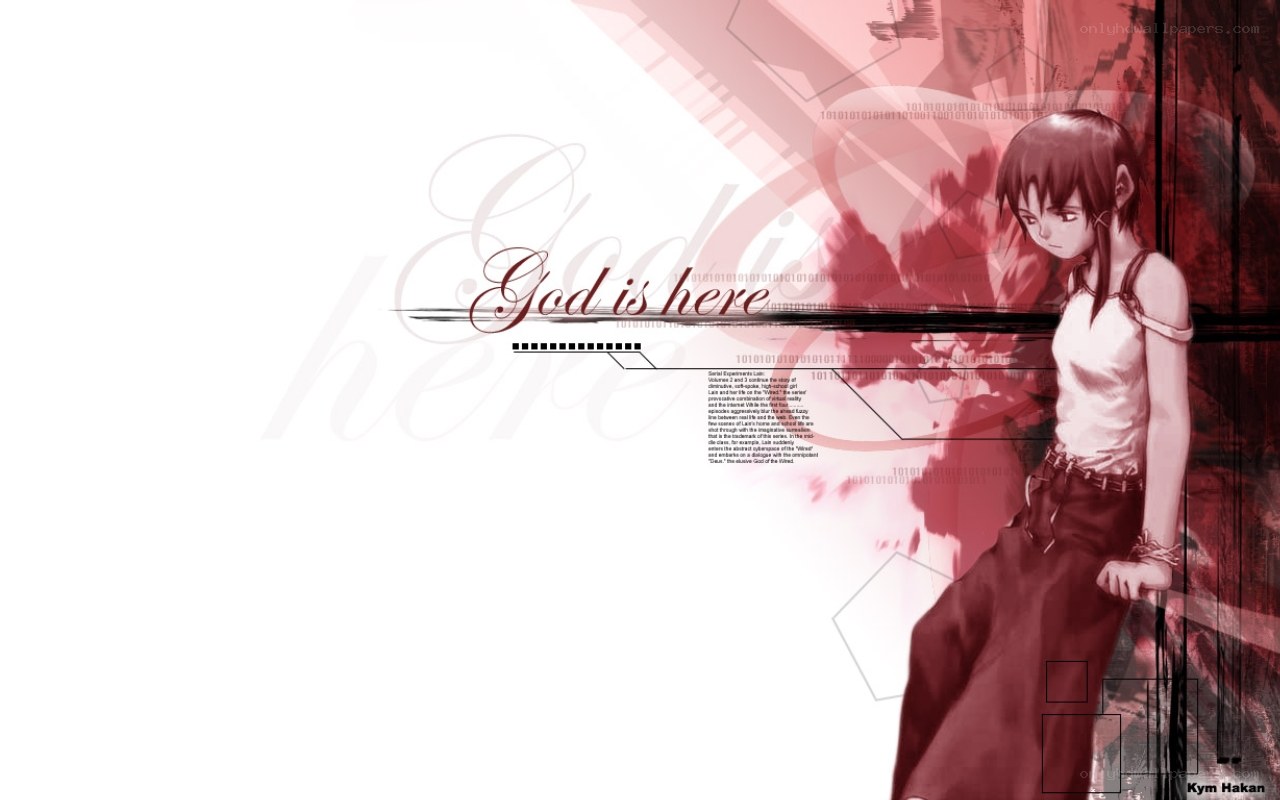 God is here anime art
