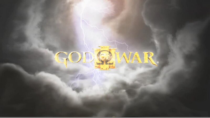 God of War II title screen