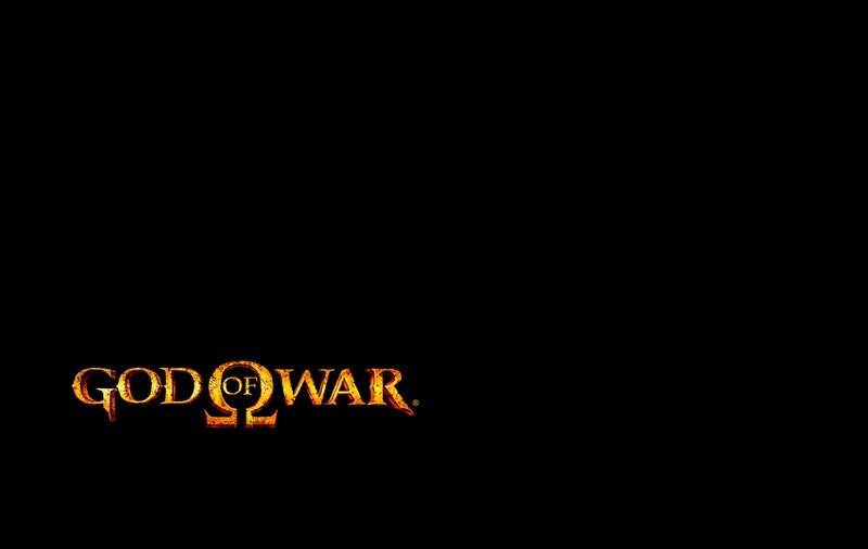God of War Logo — Black, Dramatic