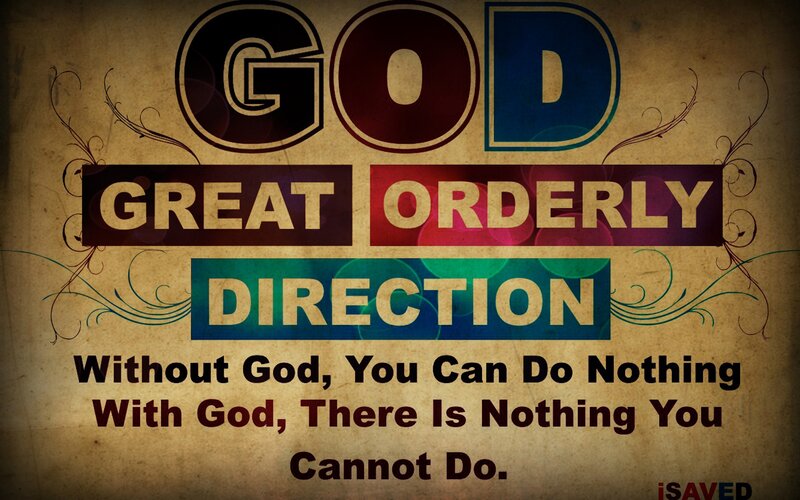 God's Direction Message