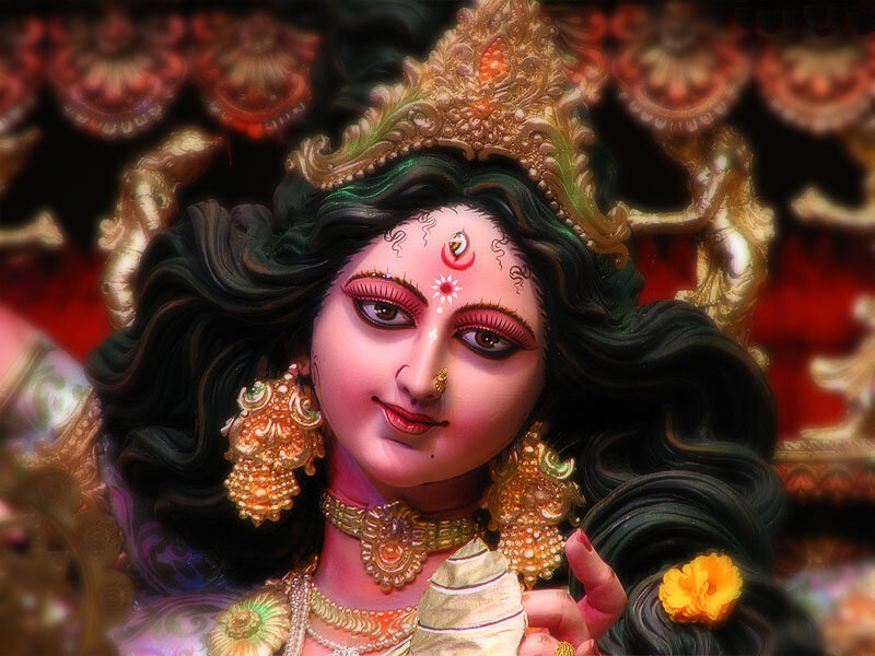 Goddess Durga idol