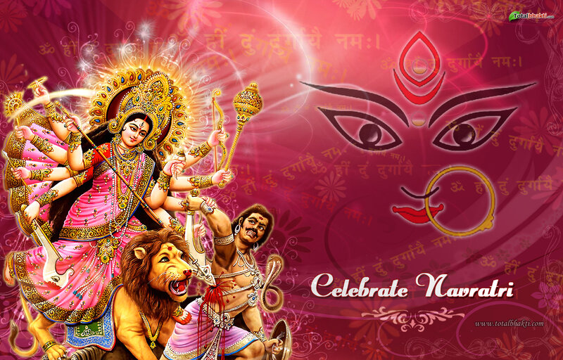 Goddess Durga with Lion