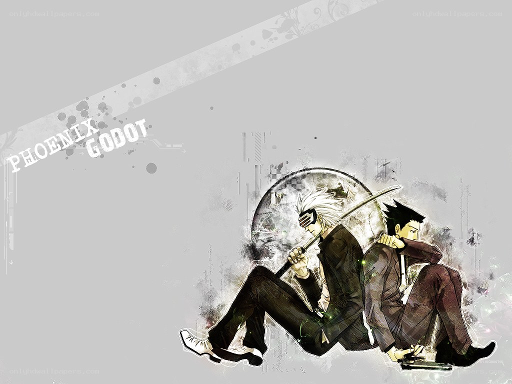 Godot and Phoenix anime art