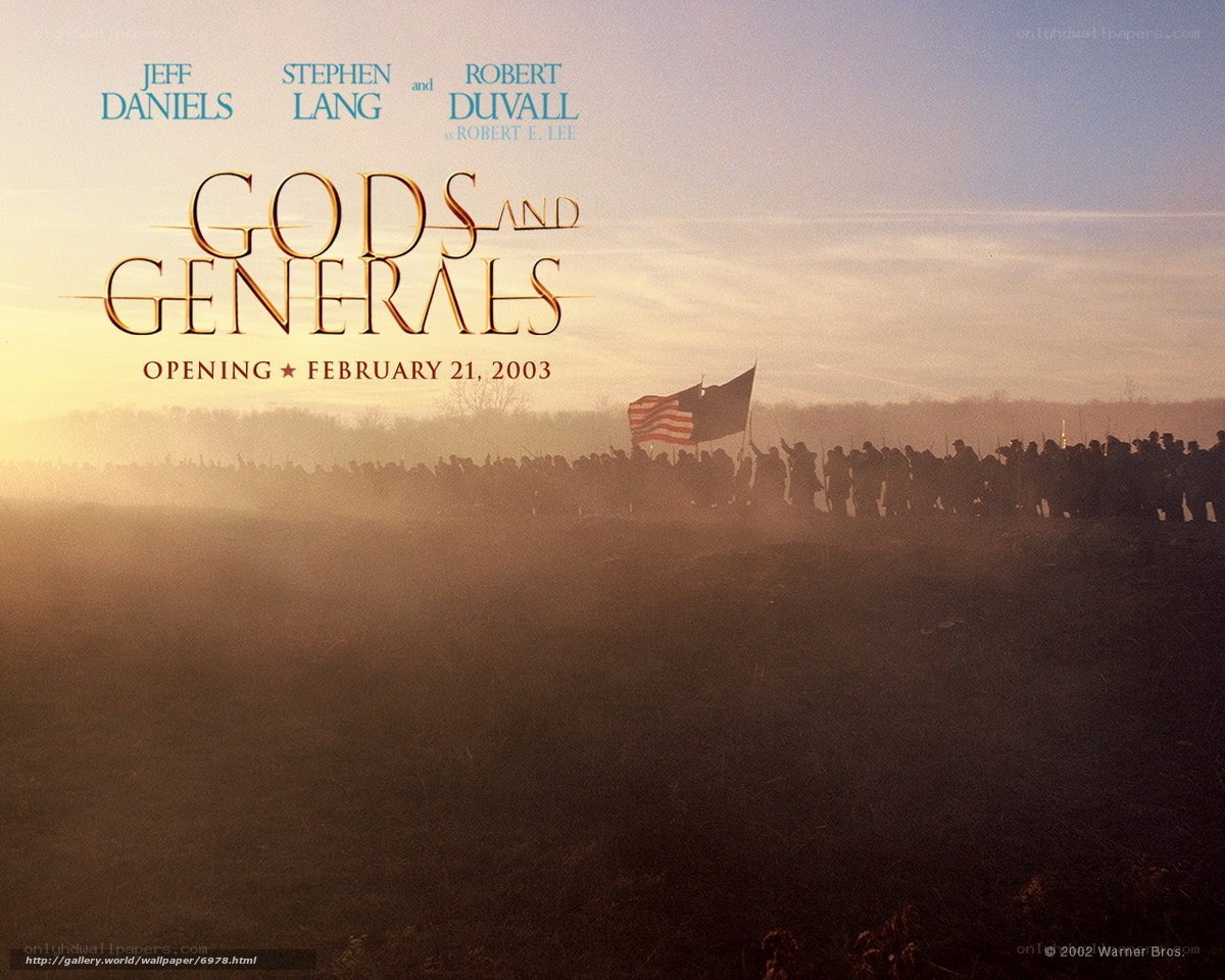 Gods and Generals movie poster