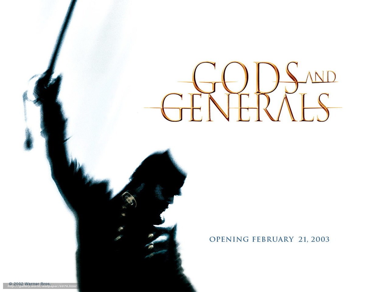 Gods and Generals movie poster