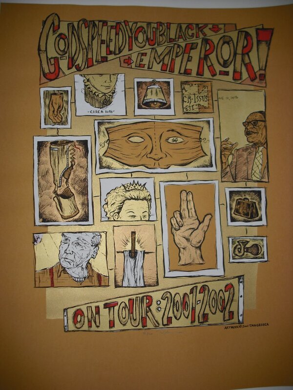 Godspeed You Black Emperor! tour art