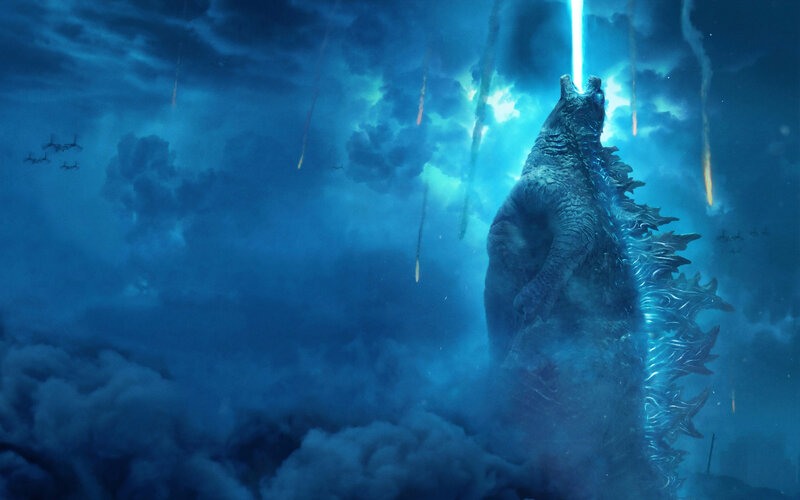 Godzilla in Storm