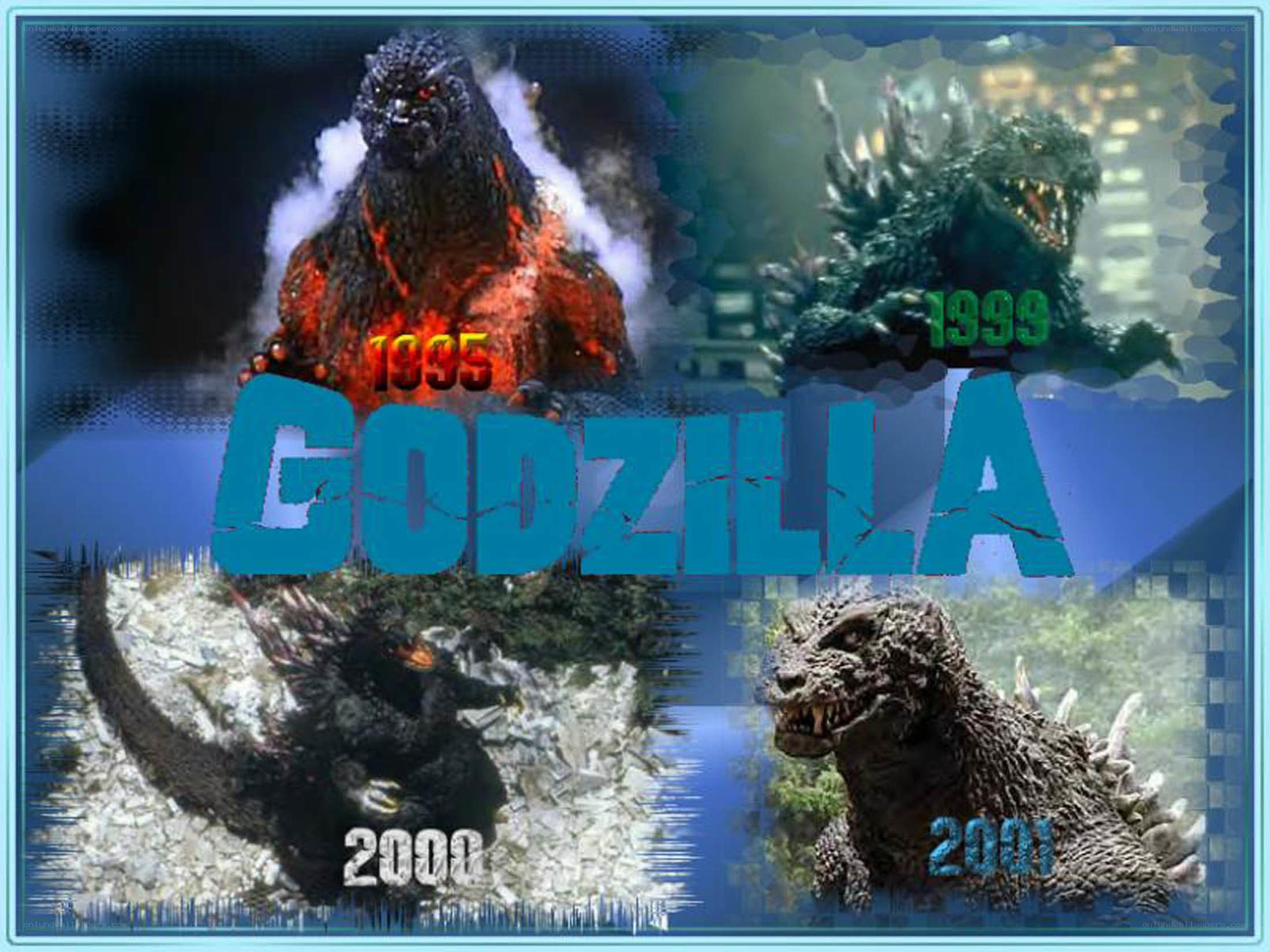 Godzilla movie character evolution