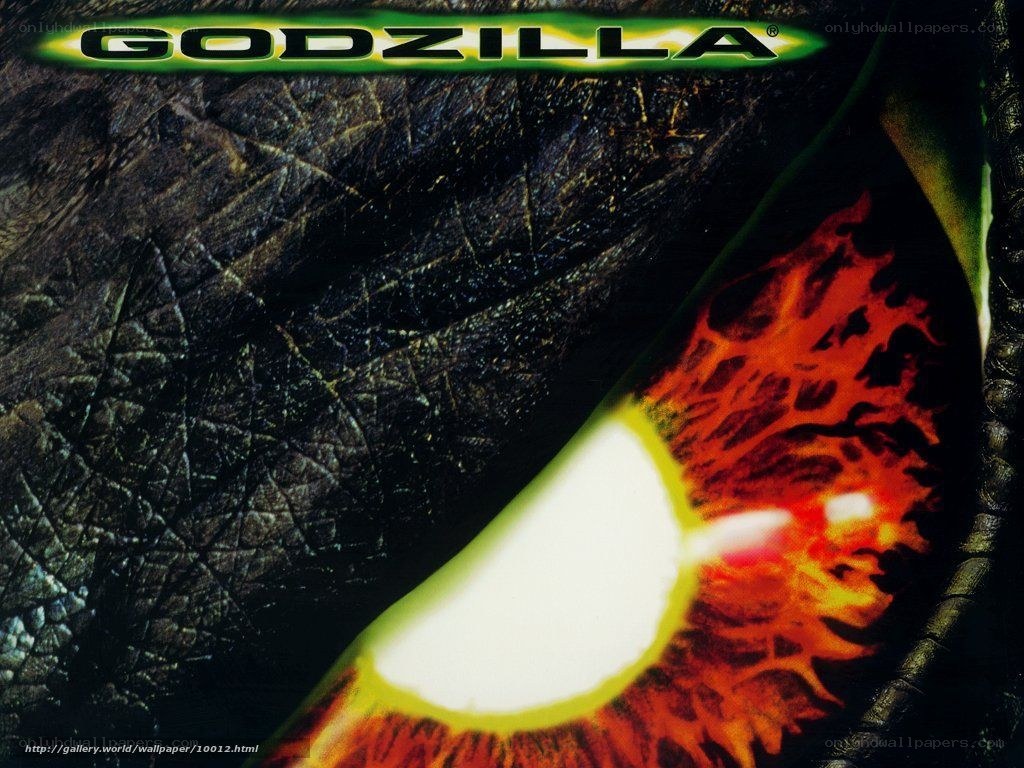 Godzilla movie poster close-up