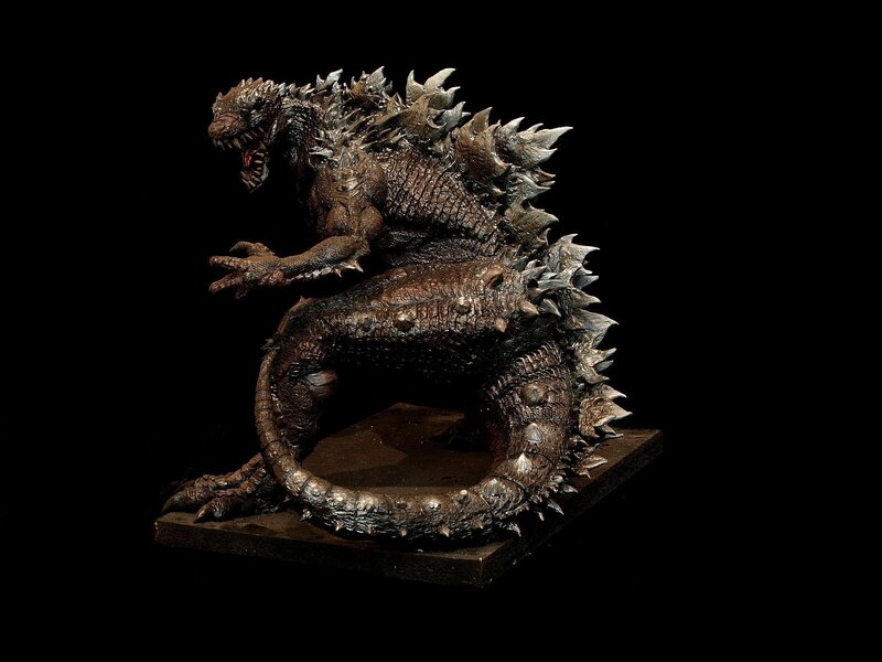 Godzilla statue model
