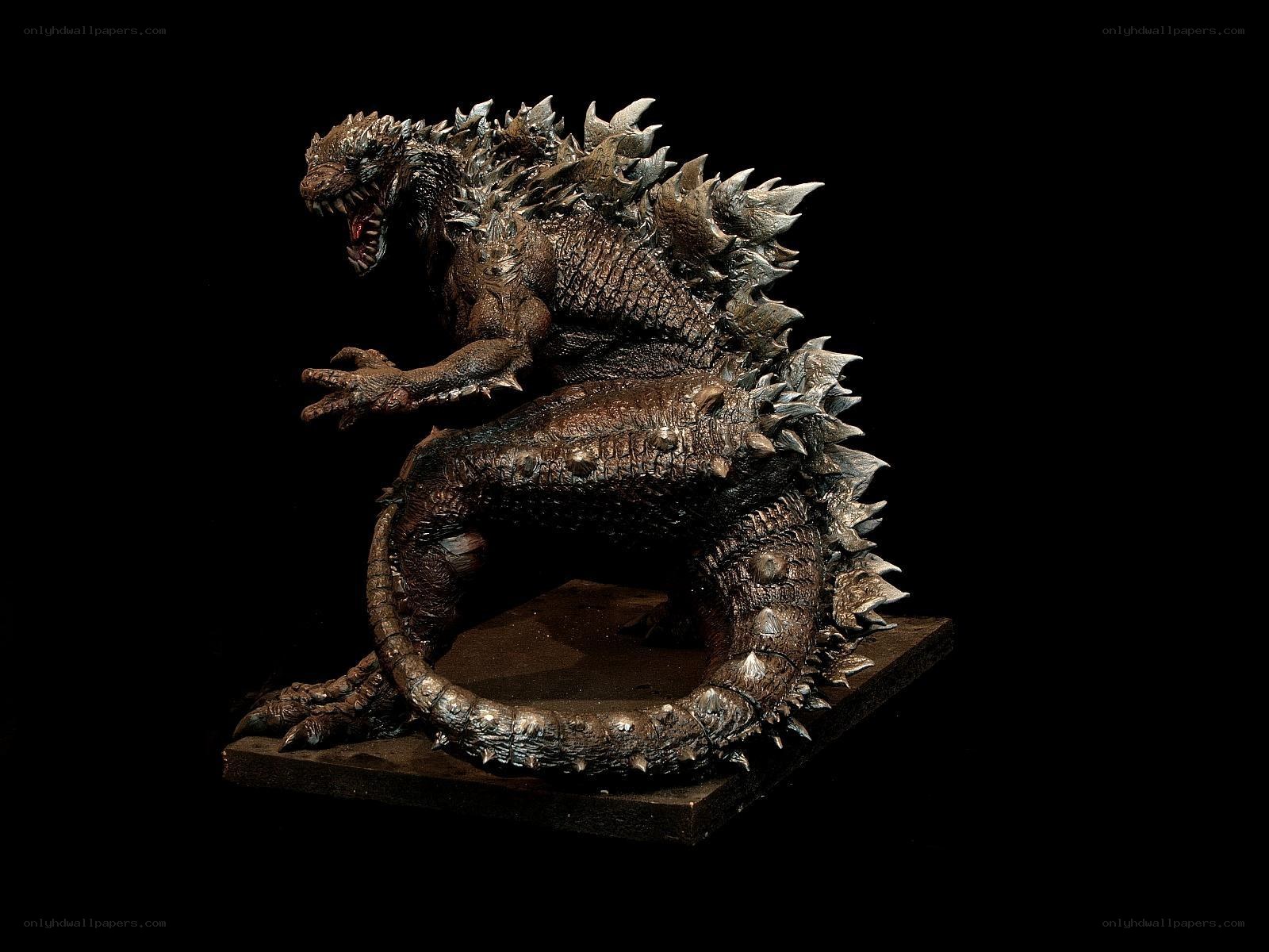 Godzilla statue model