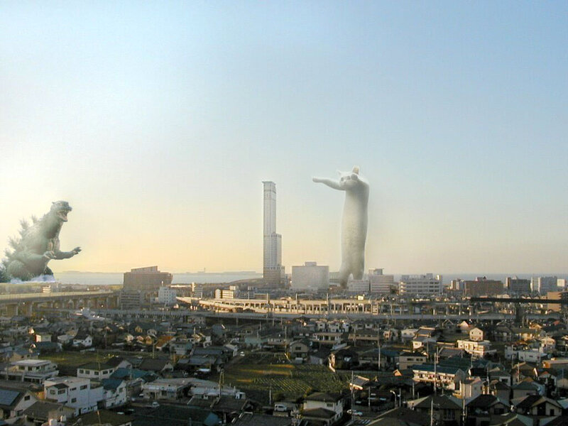 Godzilla vs. Cat Monster