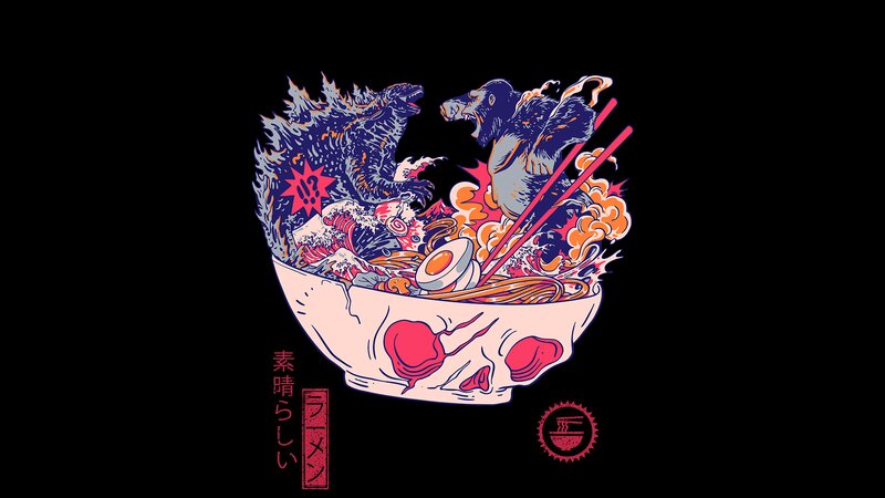 Godzilla Vs Kong in Ramen
