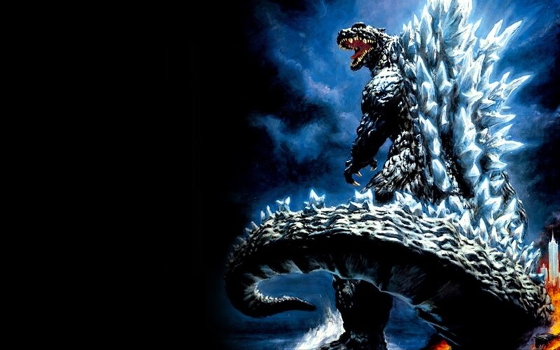 Godzilla with Ice Spikes