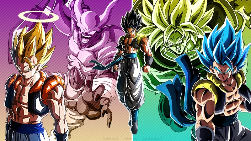 Gogeta in Multiple Forms