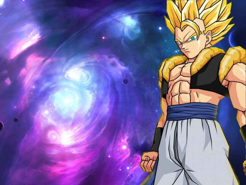 Gogeta in space