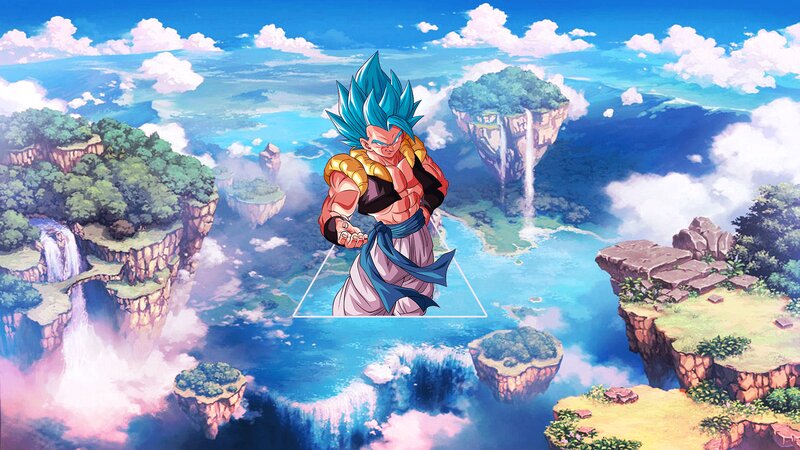 Gogeta in Super Saiyan Blue