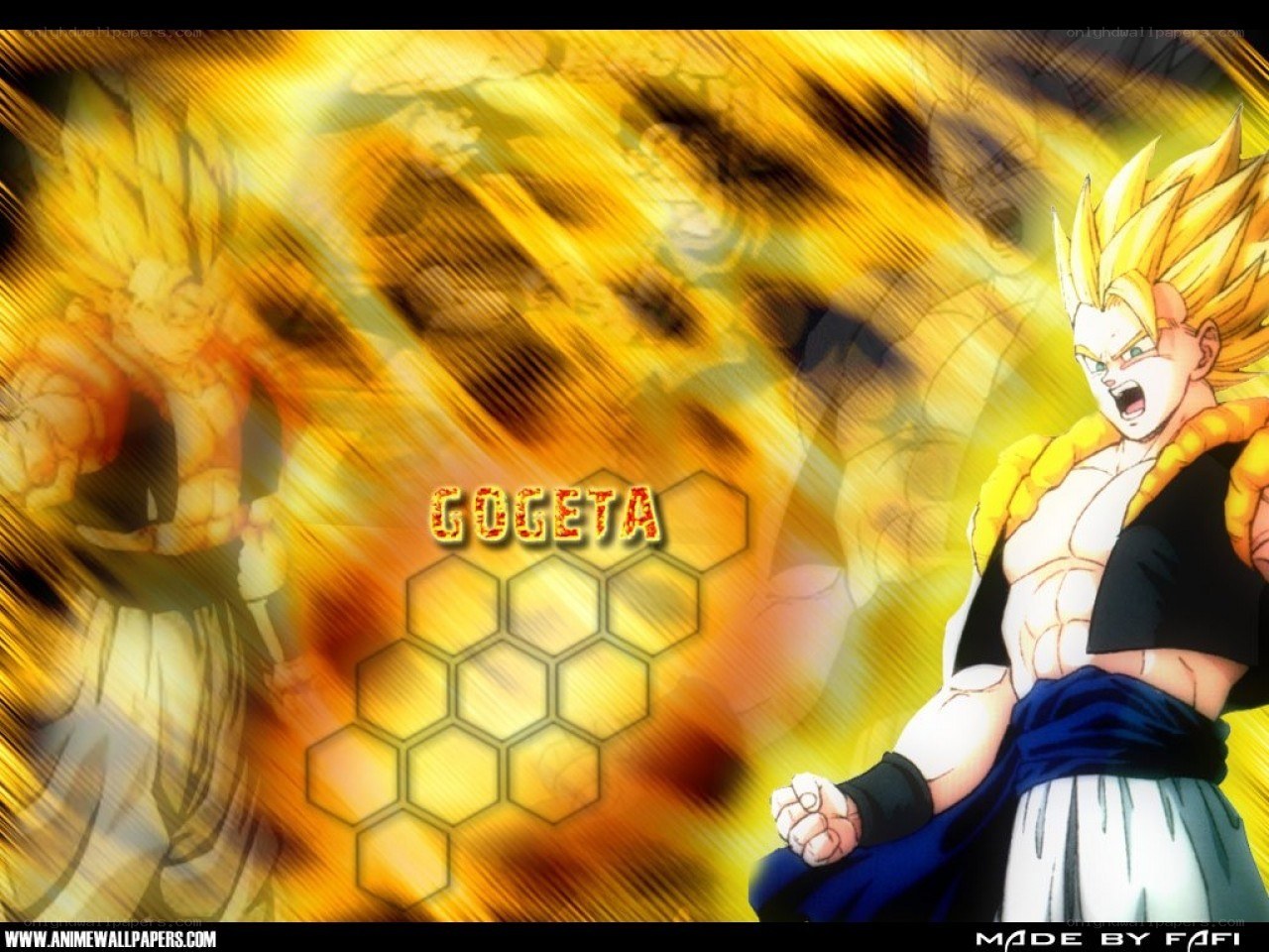 Gogeta in Super Saiyan form