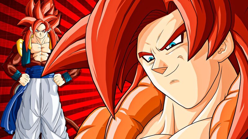 Gogeta in Super Saiyan form