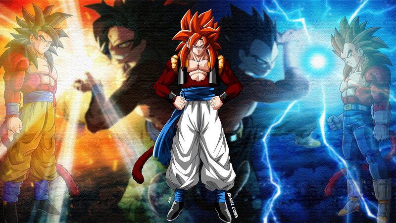 Gogeta in Super Saiyan Form — Blue