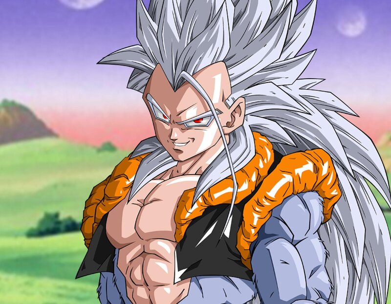 Gogeta in Super Saiyan Form — Purple