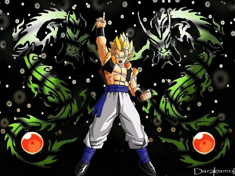 Gogeta with dragon energy