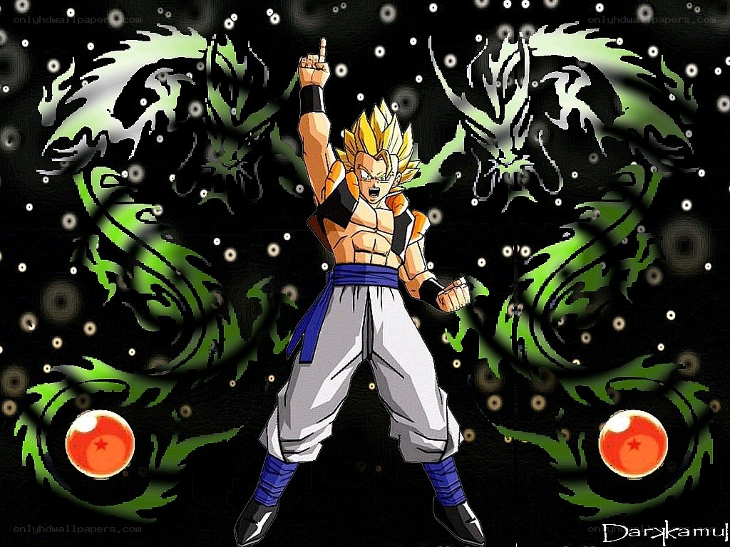 Gogeta with dragon energy