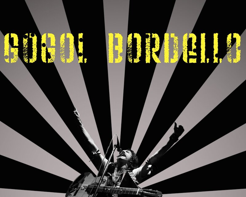 Gogol Bordello concert poster