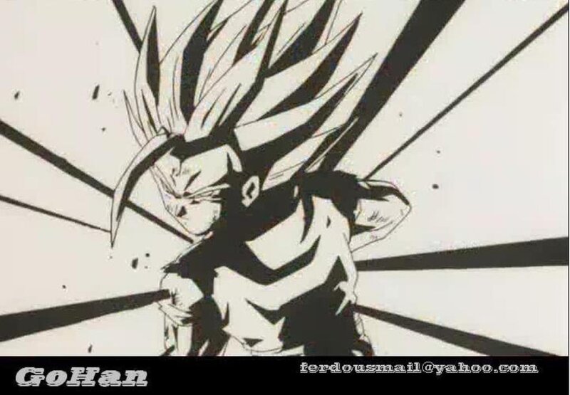 Gohan in Super Saiyan form