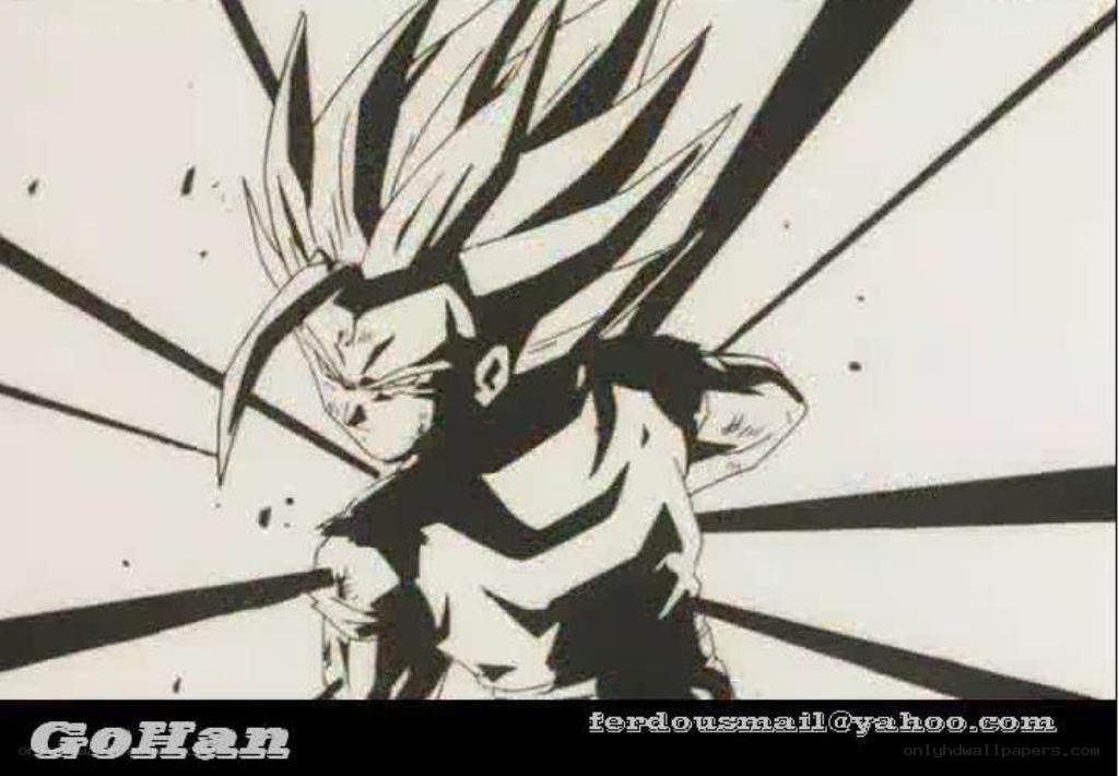 Gohan in Super Saiyan form
