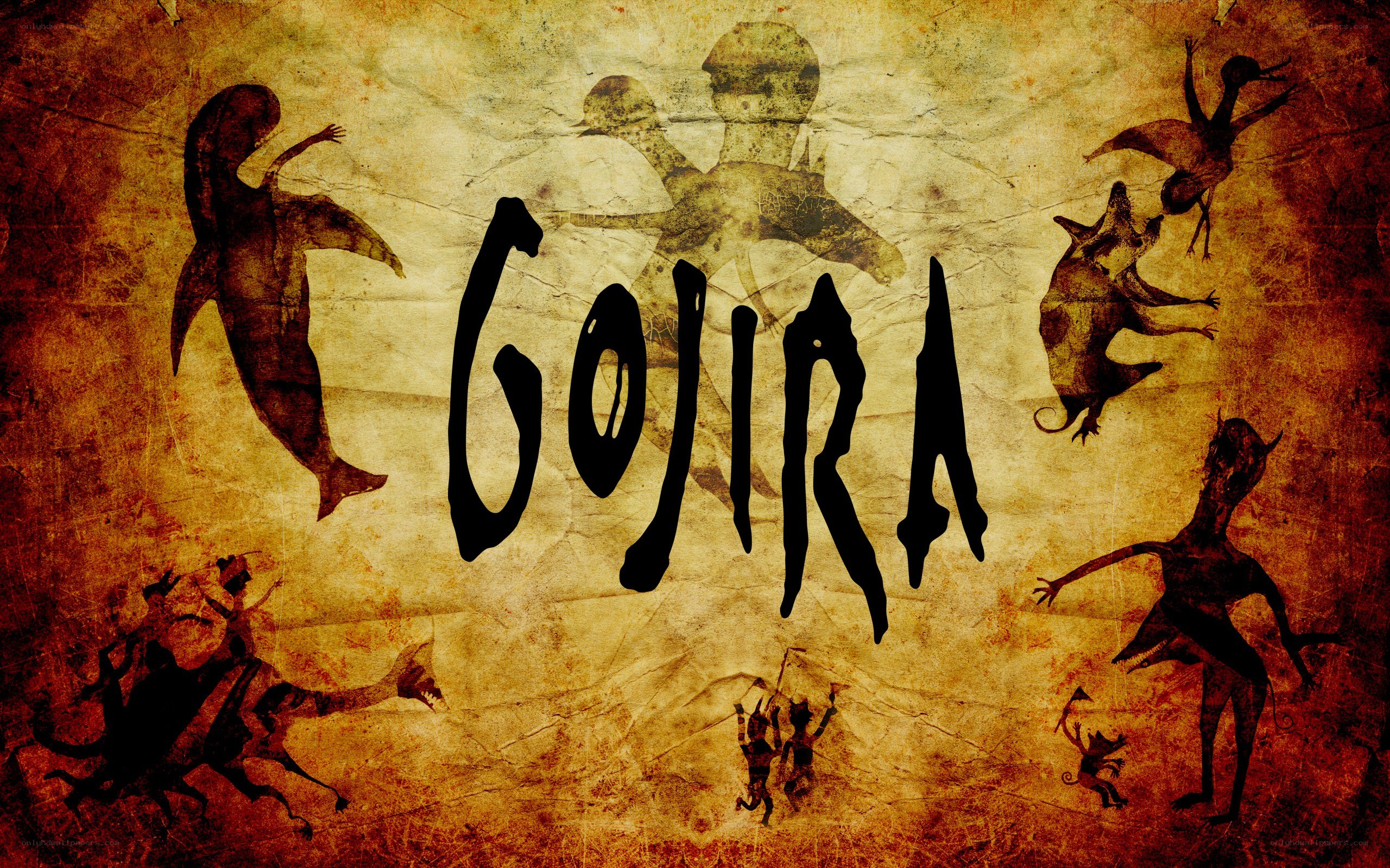 Gojira band logo art