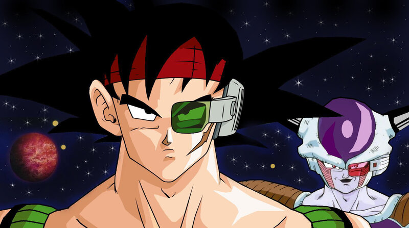 Goku and Frieza in space
