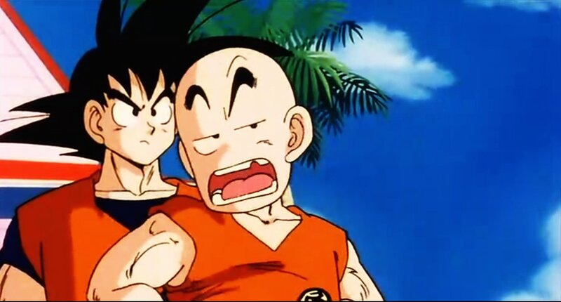 Goku and Krillin