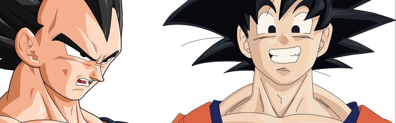 Goku and Vegeta face-off