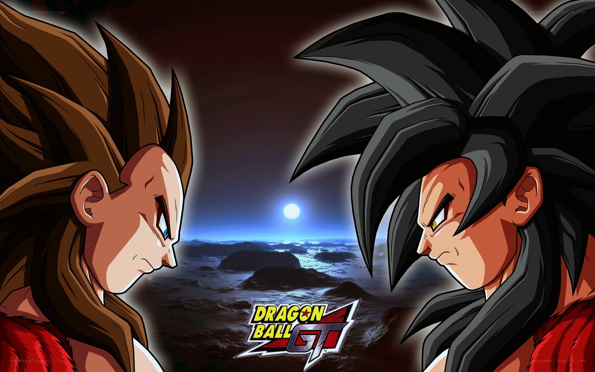 Goku and Vegeta face off