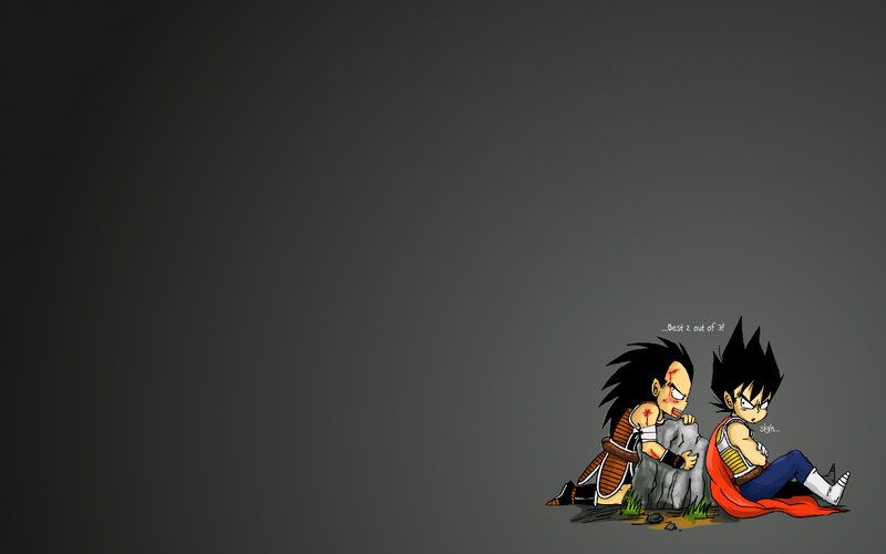 Goku and Vegeta injured