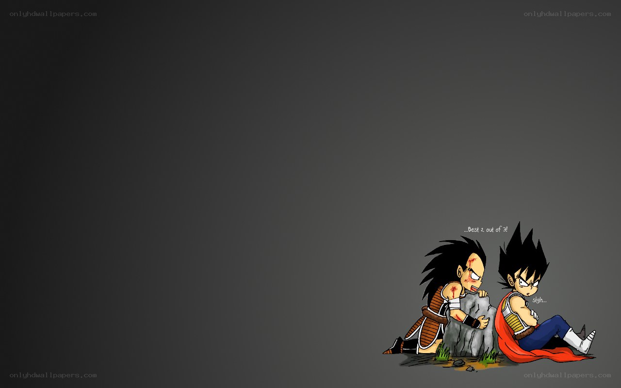 Goku and Vegeta injured