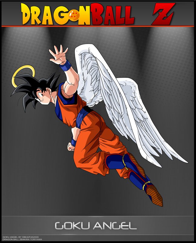 Goku Angel Artwork