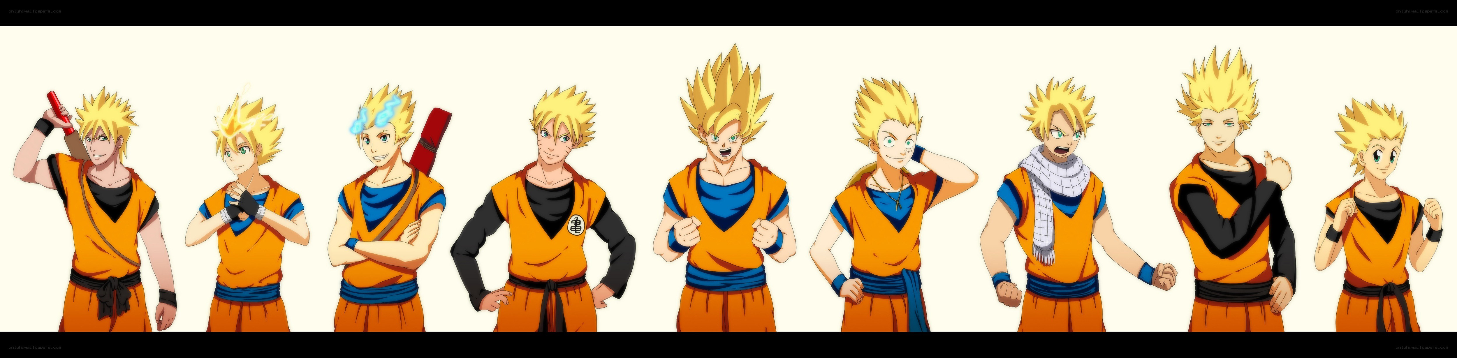 Goku character designs